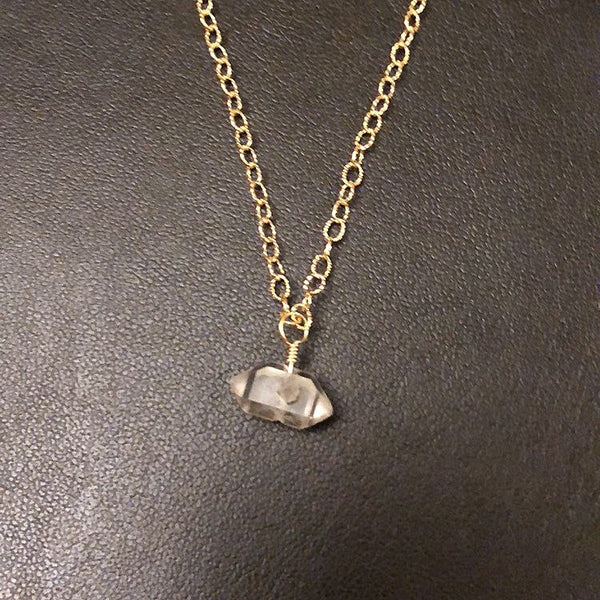 Dainty Herkimer Diamond Necklace